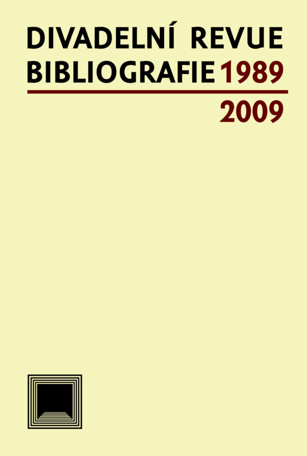 Bibliografie Divadelní revue 1989-2009